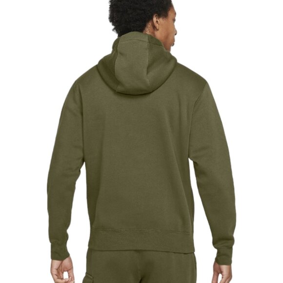 Nike Men's Club Fleece Sweatsuit Size 4XL Fall Tracksuit Olive Green/Gray NWT - Picture 5 of 9